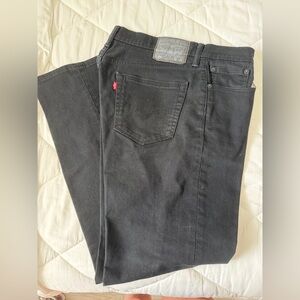 Black Mens Levi's Jeans